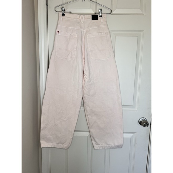 EUC BDG High Rise Baggy Pink Carpenter Jeans.‎ Women's Size 24 - Picture 2 of 8